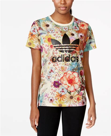 adidas t shirt flower herren herren|Floral T.